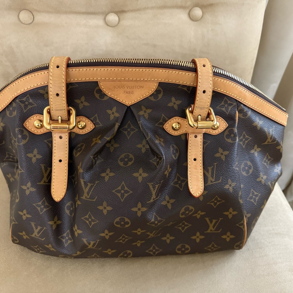 Louis Vuitton Dark Brown Monogram Shoulder Bag